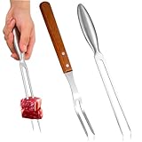 Photo Gallery romisbaba 2 pezzi forchette per barbecue in con manico in legno strumenti da per arrosti punte affilate per la carne facile da pulire e resistente Photo Gallery romisbaba 2 pezzi forchette per barbecue in con manico in legno strumenti da per arrosti punte affilate per la carne facile da pulire e resistente