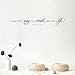 Produktbild Wandaufkleber Schlafzimmer Wall Decal Wall Written Vinyl Wall Decals Quotes Sayings Words Art Deco Lettering I Am the Way, Truth, Life - John 14:6