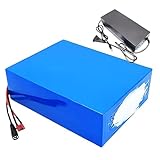 NGIFREIOO 72V 20Ah Waterproof Electric Bike Lithium Ion Battery Pack with 84V Charging Cells for 3300W 3000W 2800W 2200W 1800W 1500W 1200W 1000W T Motors(XT60)