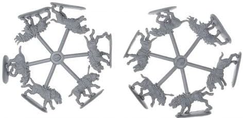 PLASTIC MODEL KIT WARG HALF-ORCS 1/72 ALLIANCE 72018