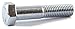 Brighton-Best International 494057 Hex Low-Strength Zinc-Plated Head Screw, Steel, External Hex, 3/8"-16 Thread Size, 3-1/2" Long (Pack of 50)