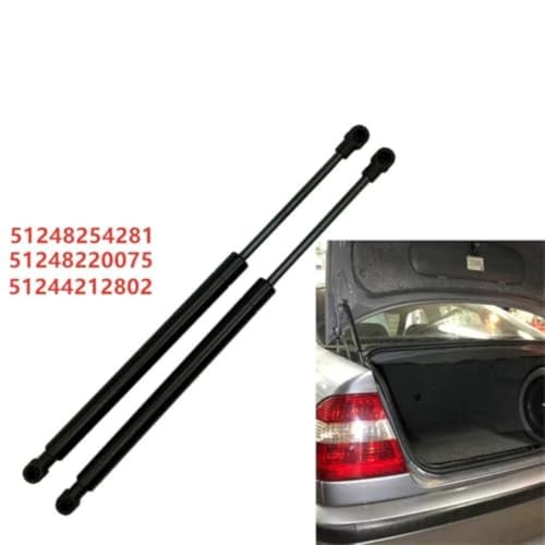 Amortiguadores de maletero para BMW Serie 3 E46 2001-2006, pack de 2 resortes de gas 7