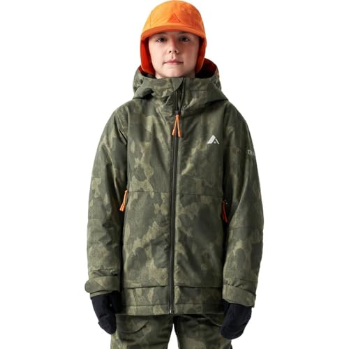Orage Slope Jacket - Boys', Print Dark Camo, 12