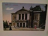  Halle an der Saale. Stadttheater. Künstlerkarte. Feldpost. Lazarett. Halle. AK.