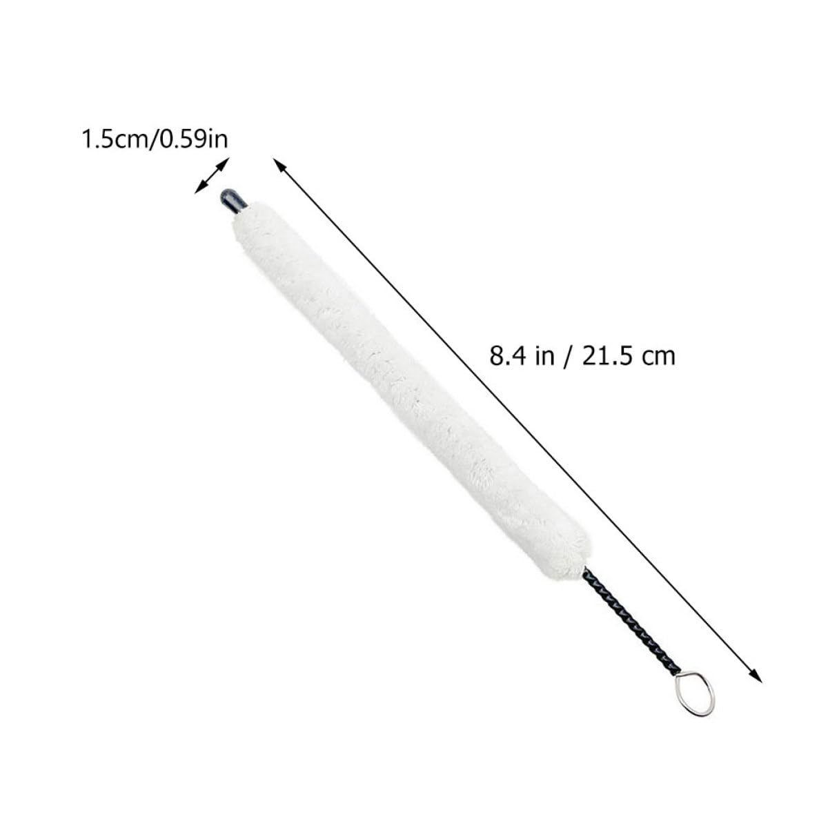 Toyvian Kit per Pulizia del Flauto Spazzola Lavabile in Cotone Accessorio per Cura dello Strumento per Flauti Piccoli e Uso Regolare