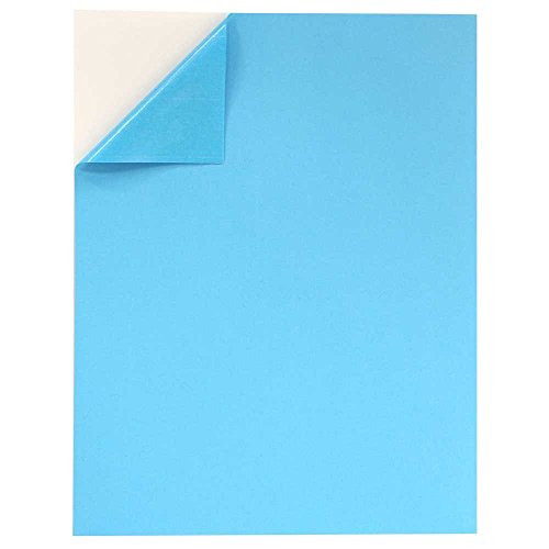 Jam Paper Shipping Labels - Full Page Sticker Paper - 8 1/2 X 11 - Assorted Bright Colors - 40 Sheets/Pack #TOP4