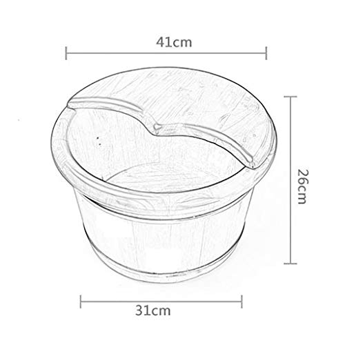 Cubeta de Masaje para Pies BABYCE de Madera miniatura 2