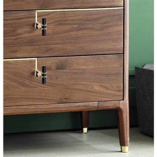 BOZONLI 2pcs Drawer Knobs Cupboard Knobs Cabinet Knobs Single Hole T Bar Handles Knobs for Chest of Drawers - Image 2