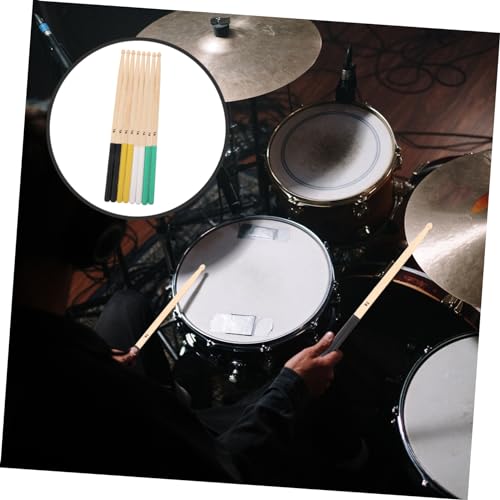 Baquetas de Madera Maple 4 pares Práctica Antideslizante miniatura 5