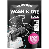 BREATHE NEW LIFE INTO OLD CLOTHES – Previously known as Boss It and now part of the Vamoosh family, this black washing machine dye revitalises your wardrobe. Rejuvenate vintage tops or revive cherished black jeans in just a couple of washes NO NEED F...