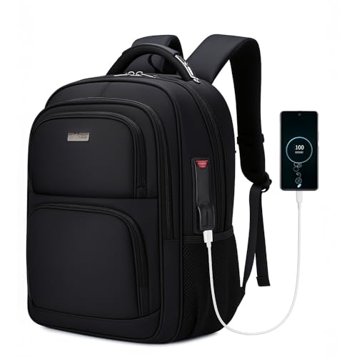 Mochila Grande Masculina Feminina Notebook Executiva Anti Furto Impermeável Escolar Faculdade Passeio Trabalho Viagem Alça com Cabo De Aço Saída Usb Saída Fone de Ouvido