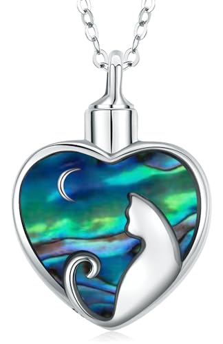 Friggem Collana Urna per Ceneri, Ciondolo Albero