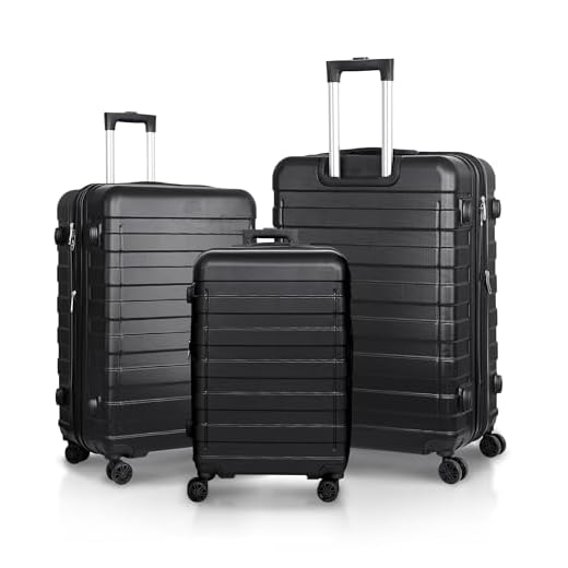 Expandable 3-Piece Luggage Set