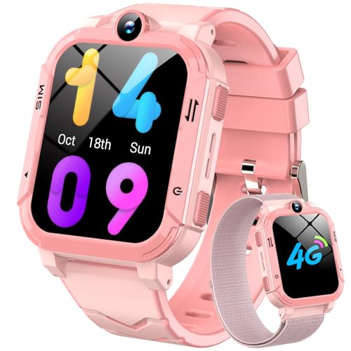 Blackview Reloj Inteligente Niño 4G, Videollamadas, Chat de Voz, 1.83” Smartwatch...