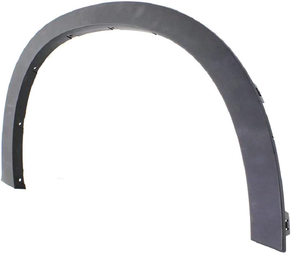 For BMW X5 Fender Trim 2007-2013 Passenger Side | Front | Wheel Arch | Black | Wheel Opening Molding | w/ 18/19 Inch Wheels | BM1291100 | 51777158428