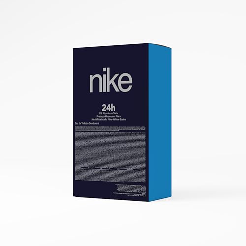 Image of Nike Reloaded Combo Packs - Deodorant Spray for Men & Women | 24-Hour Freshness | Set of 2 (200ml Each) (Blue Bamboo (Men) + Blue Bamboo (Men))