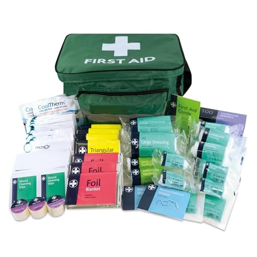 LEWIS-PLAST Kit de Primeros Auxilios Grande con 224 Piezas - Diseño Compacto y Conveniente, Ideal para el Hogar, la Oficina y los Deportes - Botiquín Médico Completo