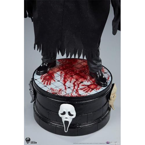 Ghost Face Deluxe Vers Quarter Scale Statue - Scream - Pcs