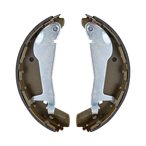 Image of Detroit Axle - Rear Brake Shoes for Chrysler Sebring Dodge Stratus | Chevy Cobalt HHR Pontiac G5 Semi-metallic Brake Shoes Replacement