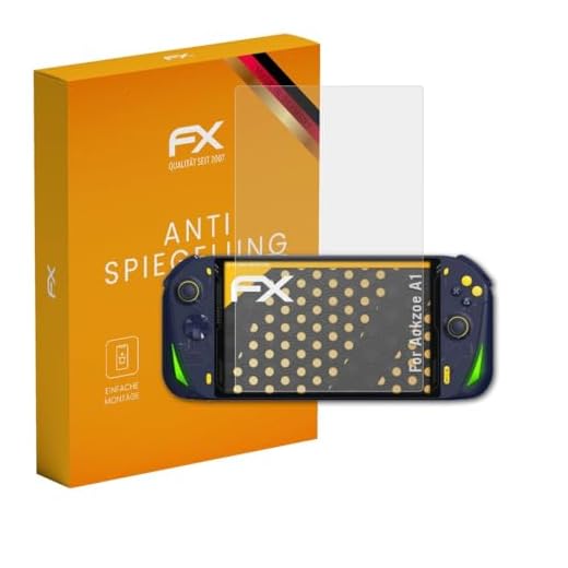 atFoliX Película Protectora compatible con Aokzoe A1 Lámina Protectora de Pantalla, antirreflejos y amortiguadores FX Protector Película (3X)