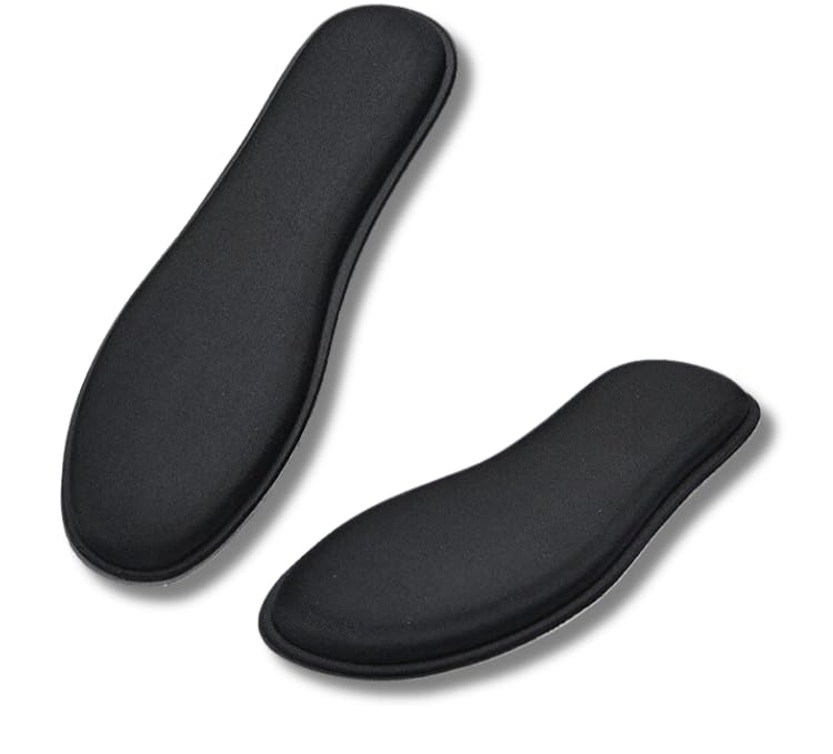 Odiseo Plantillas Memory Foam para Mujer y Hombre Trabajo, Máxima Comodidad Plantilla de Zapato Absorción de Impacto,Suelas Internas para Zapatillas, Botas de trabajo (44)