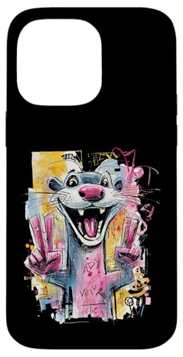 Funny Mouse �_�u���s�[�X �O���t�B�e�B �|�b�v �L�����N�^�[ �O���t�B�b�N �X�}�z�P�[�X iPhone 14 Pro Max �p