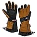 ActionHeat Battery Heated Gloves for Men, Premium Electric Gloves w/ 3-Heat Settings, Extended Gauntlet, Touch-Control, Rechargeable Electric Gloves Khaki M