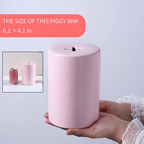 Pig Sekai Piggy Bank For Adults Must Break To Open,Piggy Bank Girls,Kids Piggy Bank For Boys,Synchrony Bank,Real Money Safe For Cash Savings Bank,Ceramic Coin Jar, Alcancias De Dinero Para Adultos #TOP6