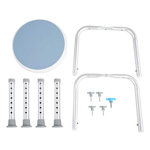 Tabouret de Douche, siège de Baignoire RÉGLABLE À 7 Vitesses Siège de sécurité Rotatif à 360 ° pour des problèmes de mobilité Lors de la Douche ou du Bain. pour Les Femmes Hommes pour Les