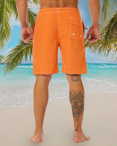 Image of KAILUA SURF Mens Swim Trunks Long, Quick Dry Mens Boardshorts, 9 Inches Inseam Mens Bathing Suits with Mesh Lining