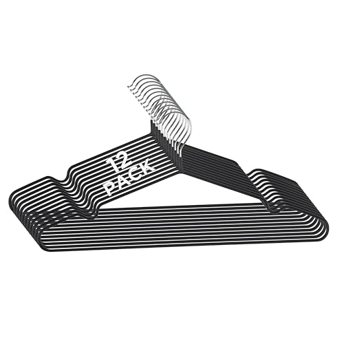 Simplify 12 Pack Metal Hangers | Dimensions: 15.75