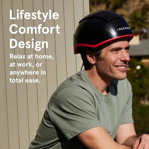 irestore elite - laser red light therapy for hair growth system - fda cleared hair loss hair thinning amp alopecia treatment for men amp women - laser cap for hair regrowth stimulates denser fuller hair