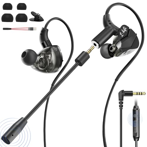 BraveKoi In-Ear Wired Gaming Headphones