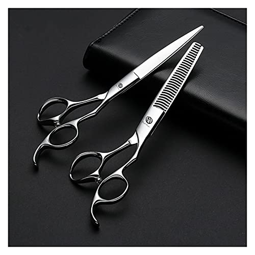 Ciseaux de coiffure 6 pouces pour coupe de cheveux et amincissement à la maison