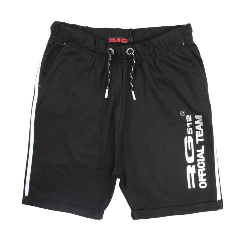 RG 512 Adult Bermuda Shorts, Black, S