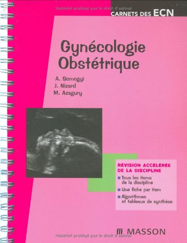 Gynécologie-Obstétrique (Carnets des ECN) (French Edition)