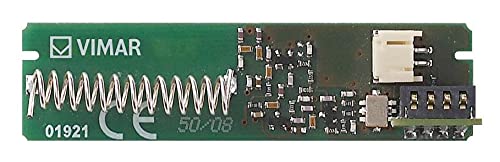 Module émetteur rf avec contact ressort Vimar pour installation sans fil
