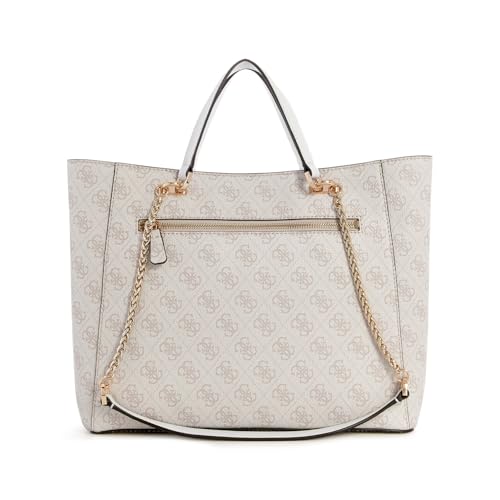 GUESS Noreen Small Girlfriend Carryall, Dove Logo4
