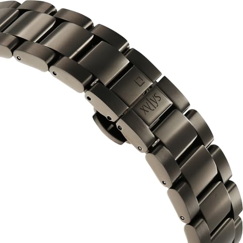 Image of Xylys Lightning with Chronograph Quartz Grey Dial Grey Stainless Steel Strap Watch for Men - 40068QM01E