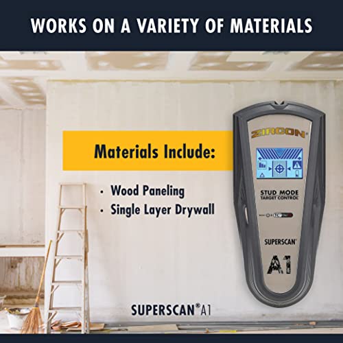 Zircon Superscan A1 Advanced Stud Finder With Target Control And Studscan Mode #TOP4
