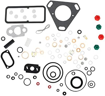 Jiayicity 7135-110 DPA CAV Fuel Injection Pump Repair Kit CAV7135-110 Compatible With Long Tractors 350 445 460 510 550 560 610 Compatible with Massey Ferguson Tractor 130 133 135