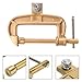 Violiica Welding Ground Clamp 1000A Brass G-Shape C-Clamp for Welding Machine Industrial Applications, Automotive Manufacturing, Shipyards