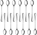 New Star 58222 Slimline Stainless Steel Iced Teaspoon, 7.5-Inch, Set of 12