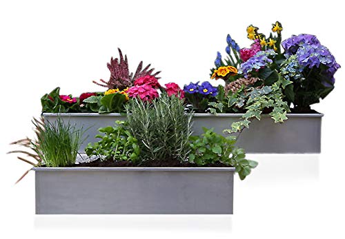 Design Werk Leipzig 1889 Blumenkasten Pflanzkasten Balkonkasten Metall...