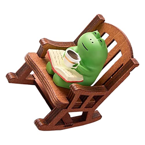 Décor de grenouille Feng Shui pour tableau de bord voiture et bureau