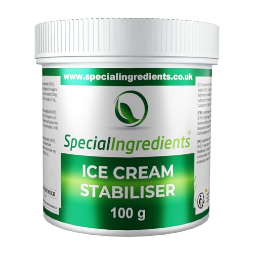 Special Ingredients Speiseeis Stabilisator und Texturverbesserungsmittel 100g (Deutsche Etiketten Und Anleitungen) Special Ingredients Speiseeis Stabilisator und Texturverbesserungsmittel 100g (Deutsche Etiketten Und Anleitungen)