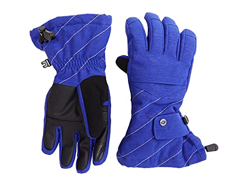 Spyder Síntesis ropa de esquí infantil y guantes de nieve Sparkle Blue My Mind MD