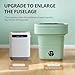 Portable Washing Machine, Mini Washer, 16L Upgraded with Spin Basket, Foldable Design Ideal for Apartment, Home and Hotel, portable washer 3 Cleaning Modes Suitable for Small Clothes
