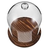 Clarté et robustesse : ce présentoir romantique à roses met en valeur vos fleurs grâce à une cloche de conservation en verre, faisant office de vitrine transparente et laissant transparaître chaque détail. idéal pour une composition à la maison, un terrarium sous cloche en verre ou une présentation de fleurs d'anniversaire