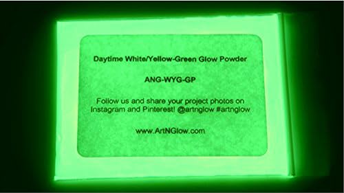 Glow in The Dark Pigment Powder - Neutral and Fluorescent